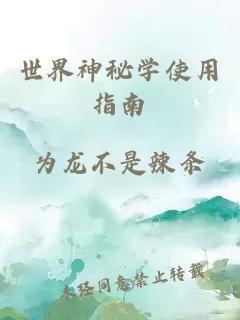世界神秘学使用指南