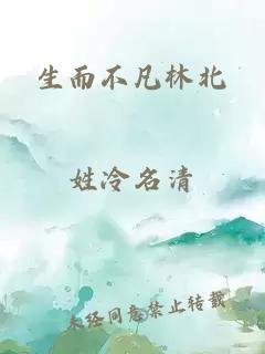 生而不凡林北